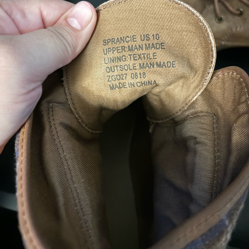 Brown boots